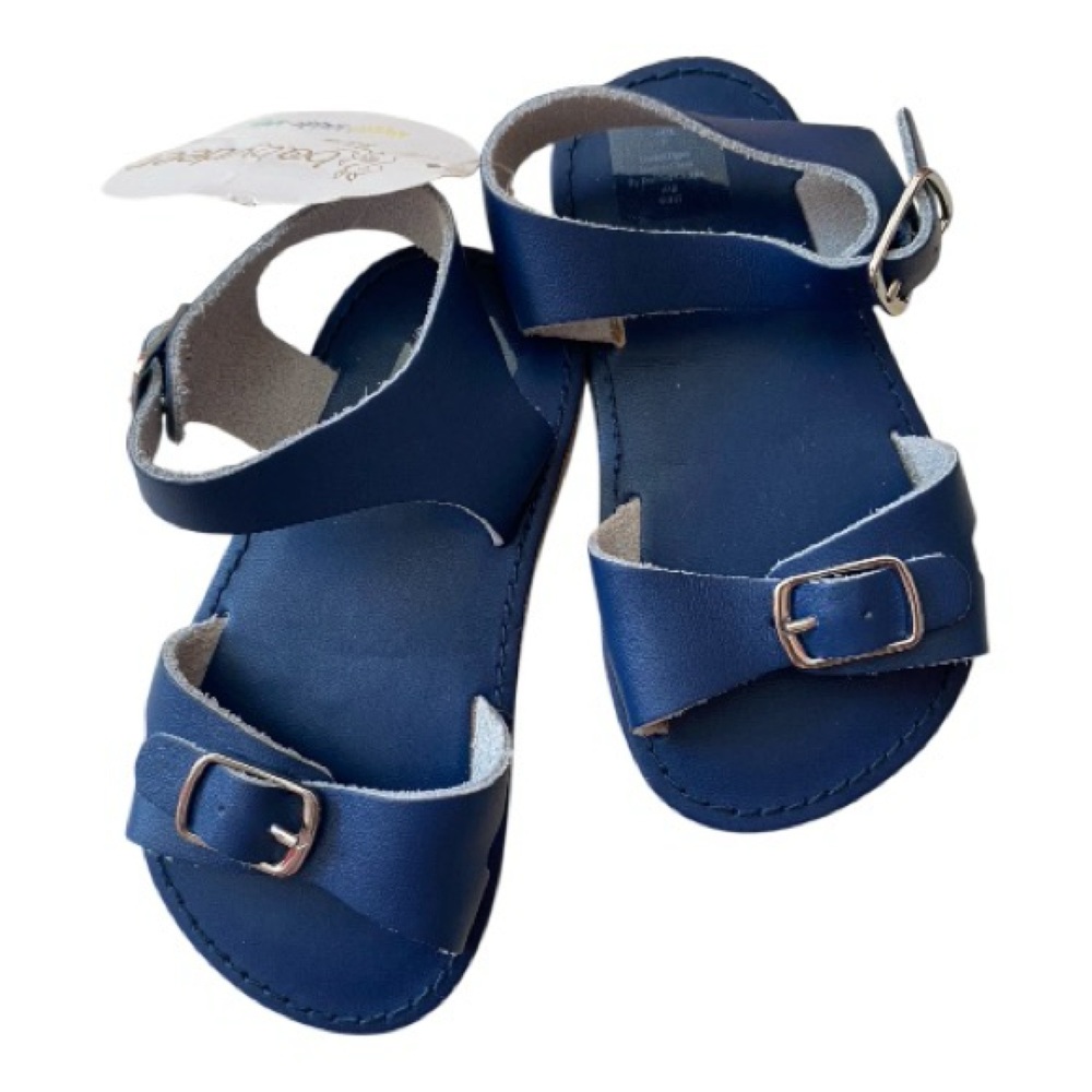 Baby Deer Blue Baby Sandals NWT Size 5